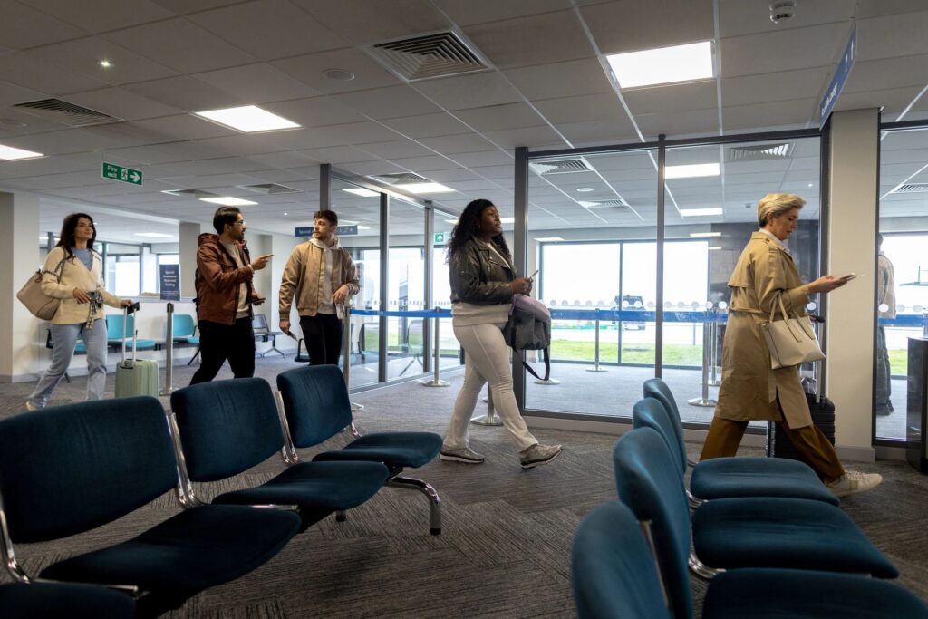 Final Moments Before Boarding